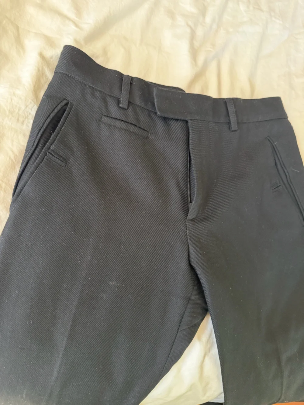 Gucci Men's Black Tailored Dress Pants